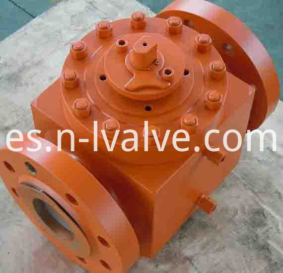 Entrada superior Válvula de bola de dos vías de acero forjado Top Enter Forged Steel Two Way Ball Valve